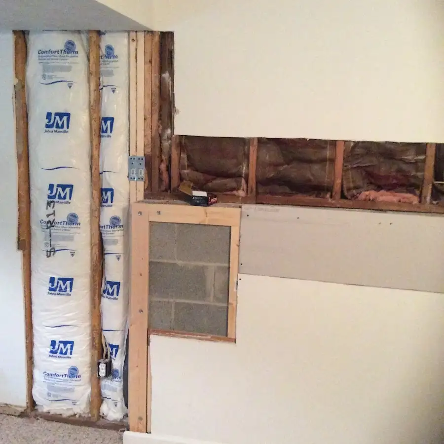 Wall insulation replacement during Odor Removal & Deodorization in Wahpeton